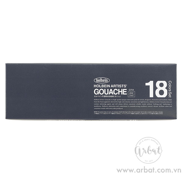 Màu Vẽ HOLBEIN ARTIST GOUACHE SET 5ml