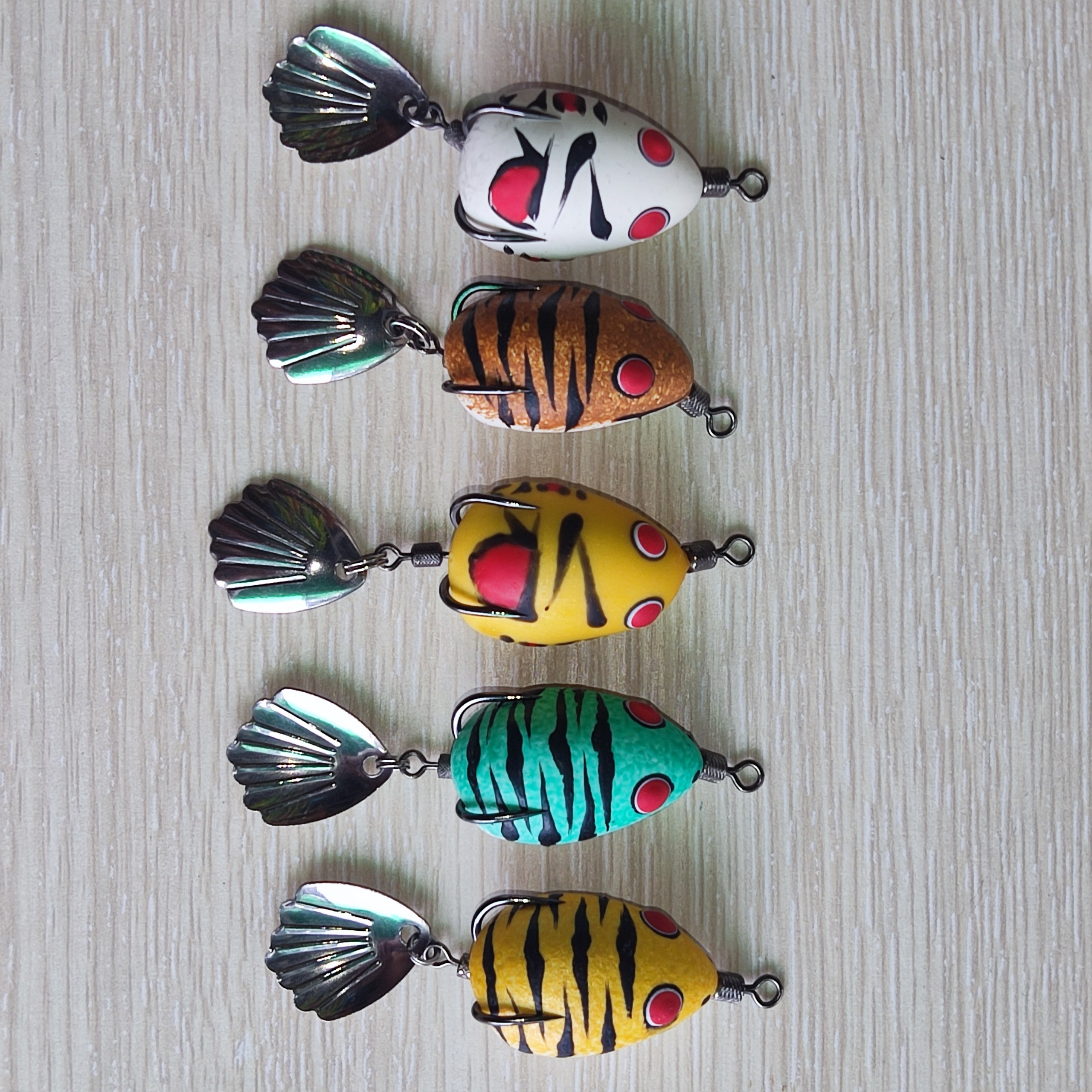 Mồi câu lure nhái hơi VR mini