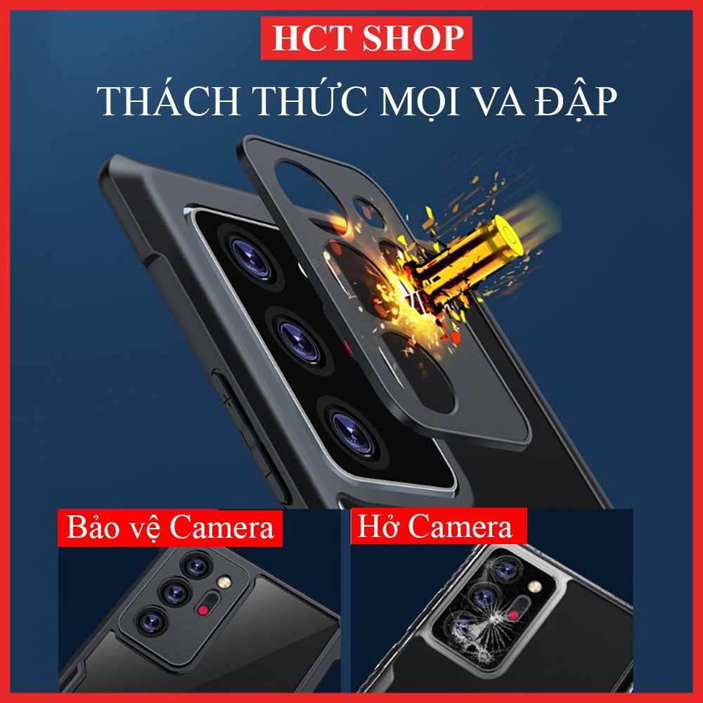 Ốp lưng Samsung Note20/ Note20Ultra Note8 / Note9/ Note10 siêu chống sốc chính hãng XUNDD