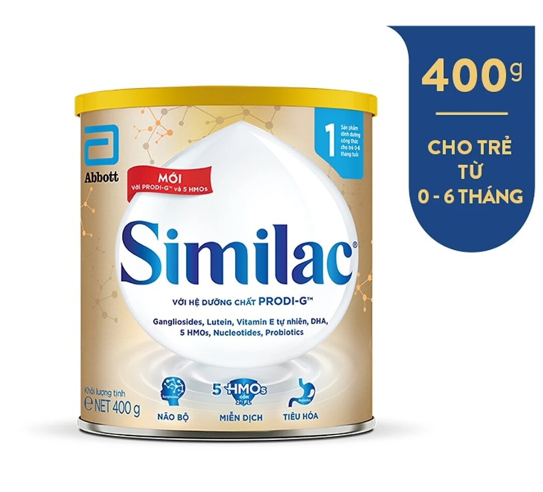 Sữa Bột Similac 5G Số 1 400gr