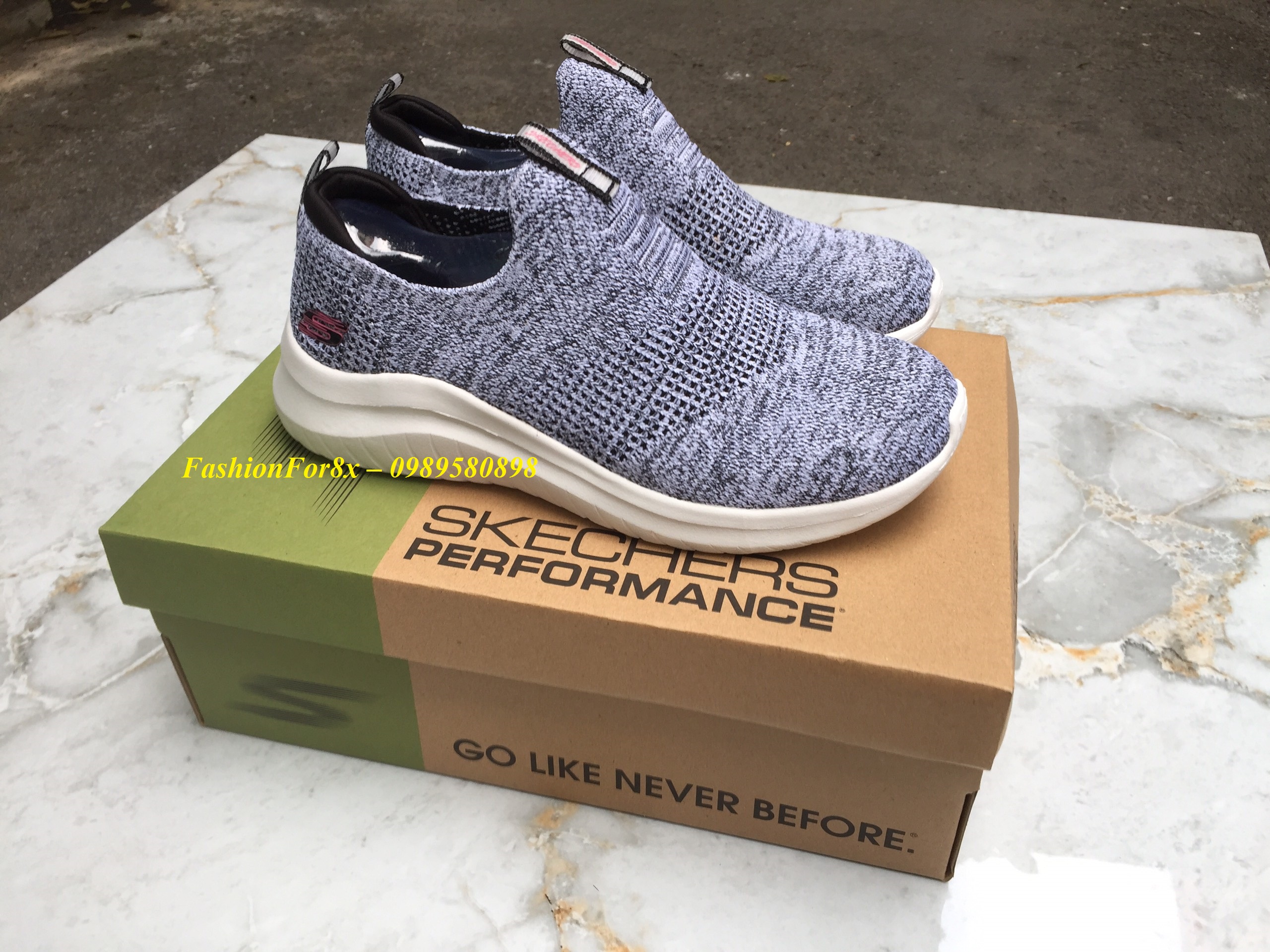 Shoes Skecher female high shoes, jogging shoes, loafers, causual shoes slipon convenience, ET25