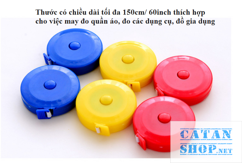 [HCM]Thước Dây Bỏ Túi Nhỏ Gọn Tiện Lợi 15m (Có nút tự động cuộn thu dây màu ngẫu nhiên) GD326-thuocday1m5