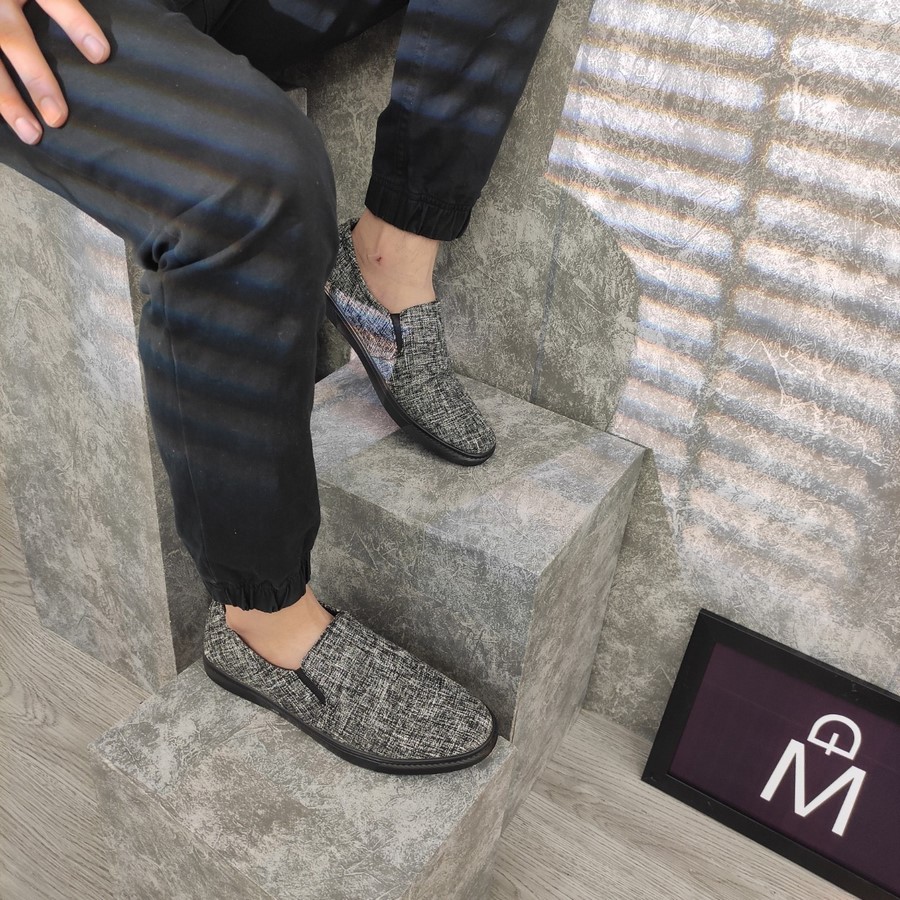 [HCM]Giày lười vải nam Muidoi G213