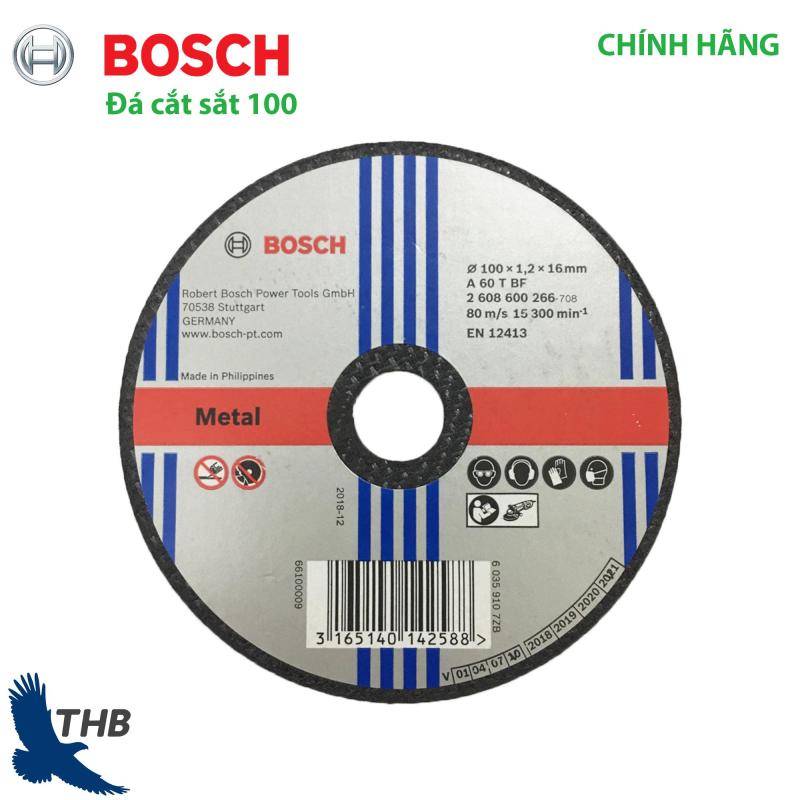 Bộ 5 lưỡi đá cắt sắt Bosch 100 x 1.2 x 16 mm 2806800266