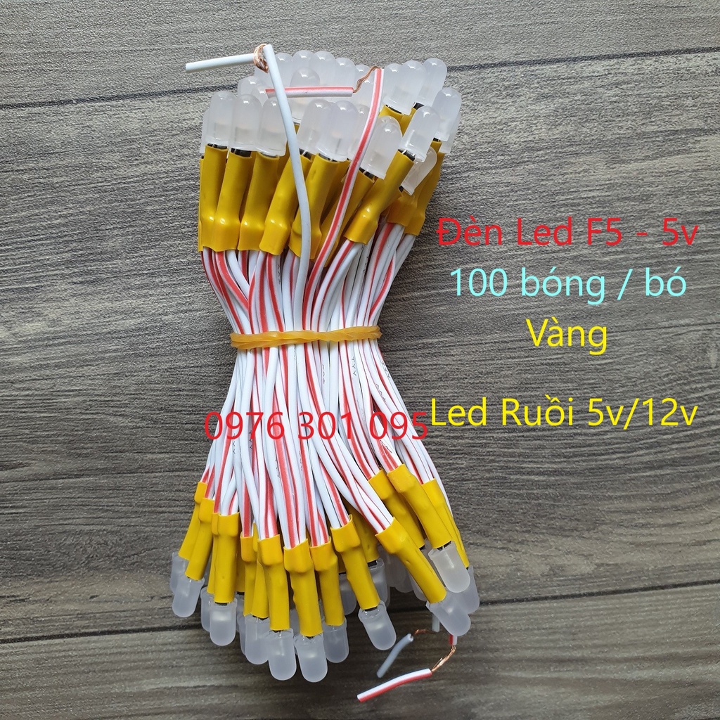 Led Ruồi Liền Dây 12v ( 100 bóng/dây )