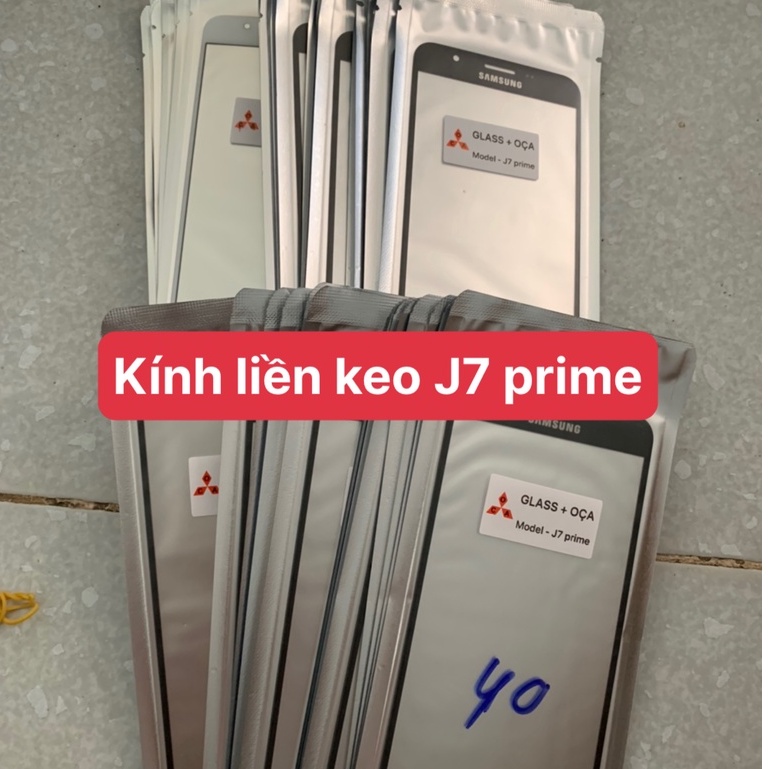 Kính liền keo OCA SAMSUNG J7 PRIME