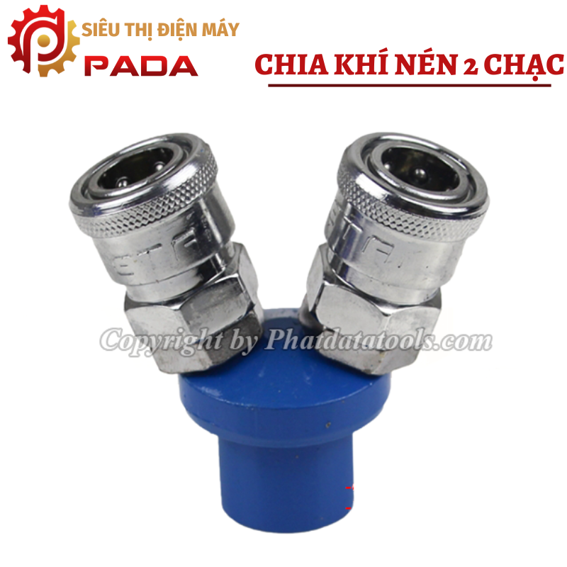 Bộ chia khí nén 2 chạc-Phụ kiện máy nén khí