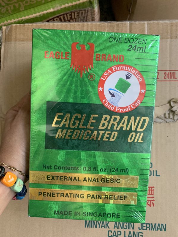 Dầu xanh 2 nắp 24ml