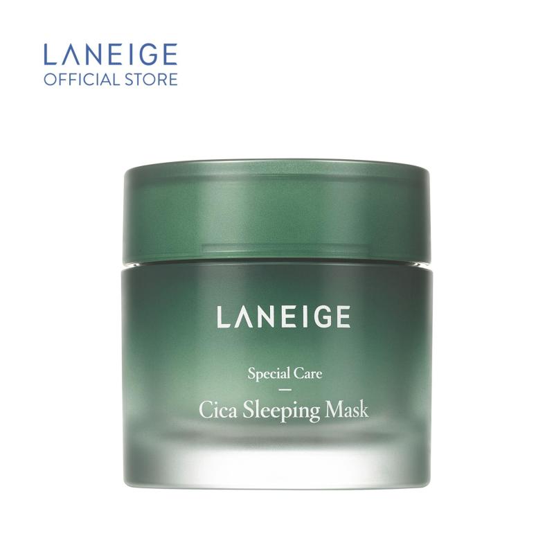 [Mới] Mặt nạ ngủ giúp phục hồi và tăng cường hàng rào bảo vệ da Laneige Cica Sleeping Mask 60ml nhập khẩu