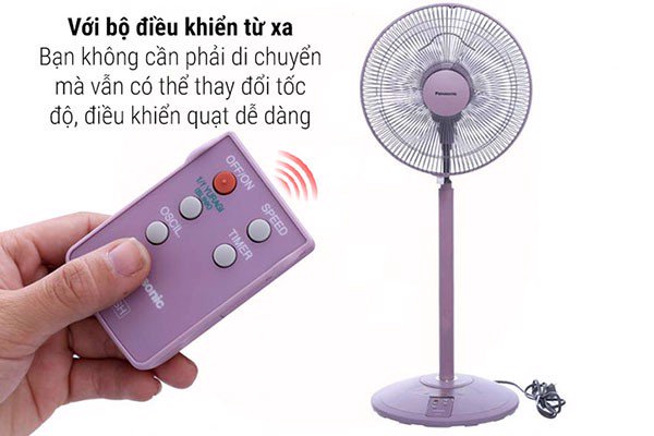 Quạt cây Panasonic F-308NHP (Hồng)