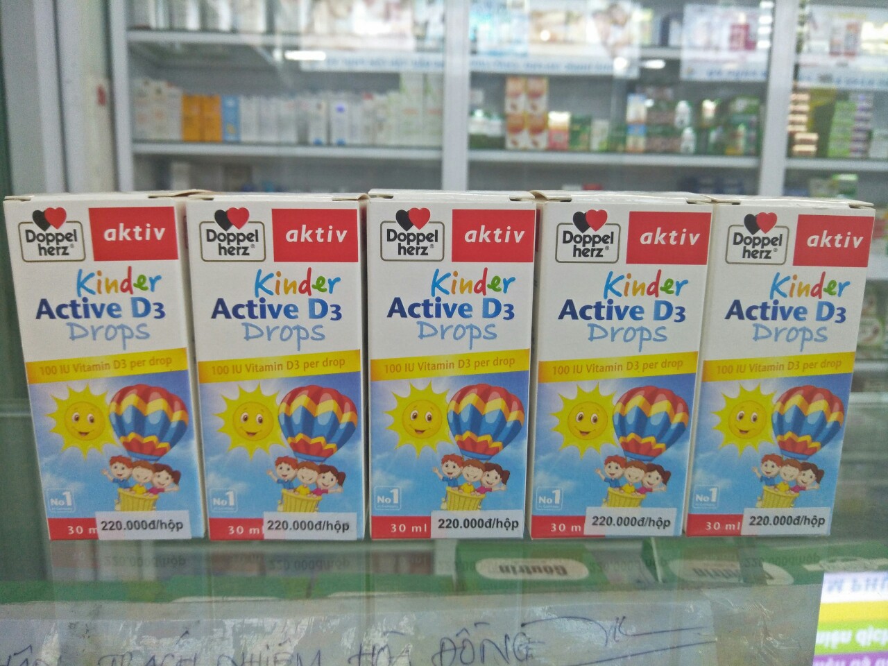kinder Active D3 Drop nhập khẩu từ Đức