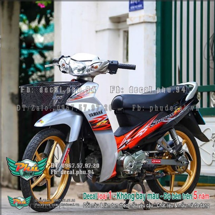 Tem rời Sirius R cam đen bạc (P) Hàng loại 1.
