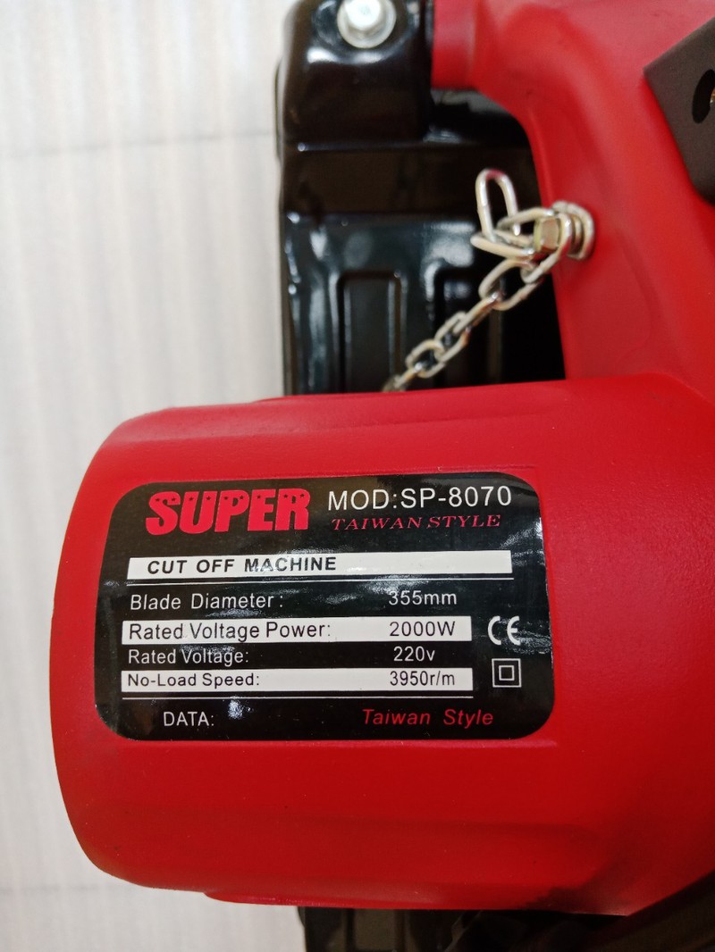 MÁY CẮT SẮT SUPER SP8070
