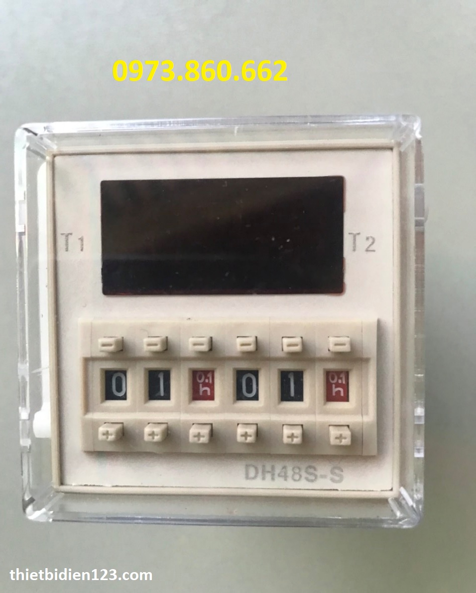 Rơ le thời gian  DH48S-S DH48S-1Z DH48S-2Z  ( Đã kèm đế)