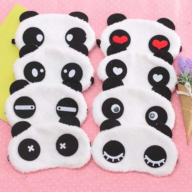 Mặt nạ ngủ che mắt hình chú gấu trúc đáng yêu