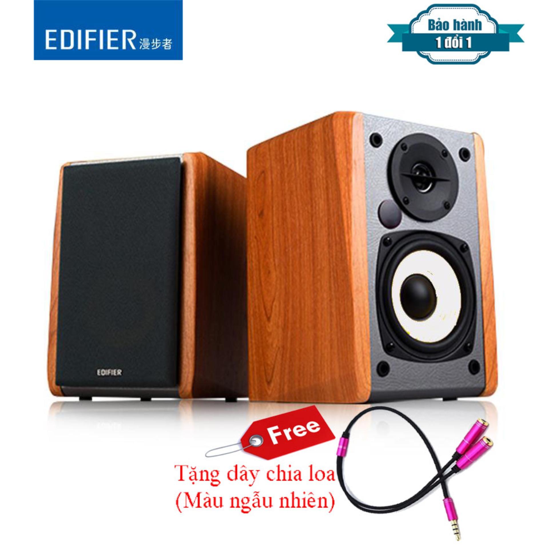 ặng kèm dây chia loa - Loa máy tính 2.0 Edifier R1000TC. Edifier R1000TC North American Edition Desktop Subwoofer Computer Audio Home Subwoofer
