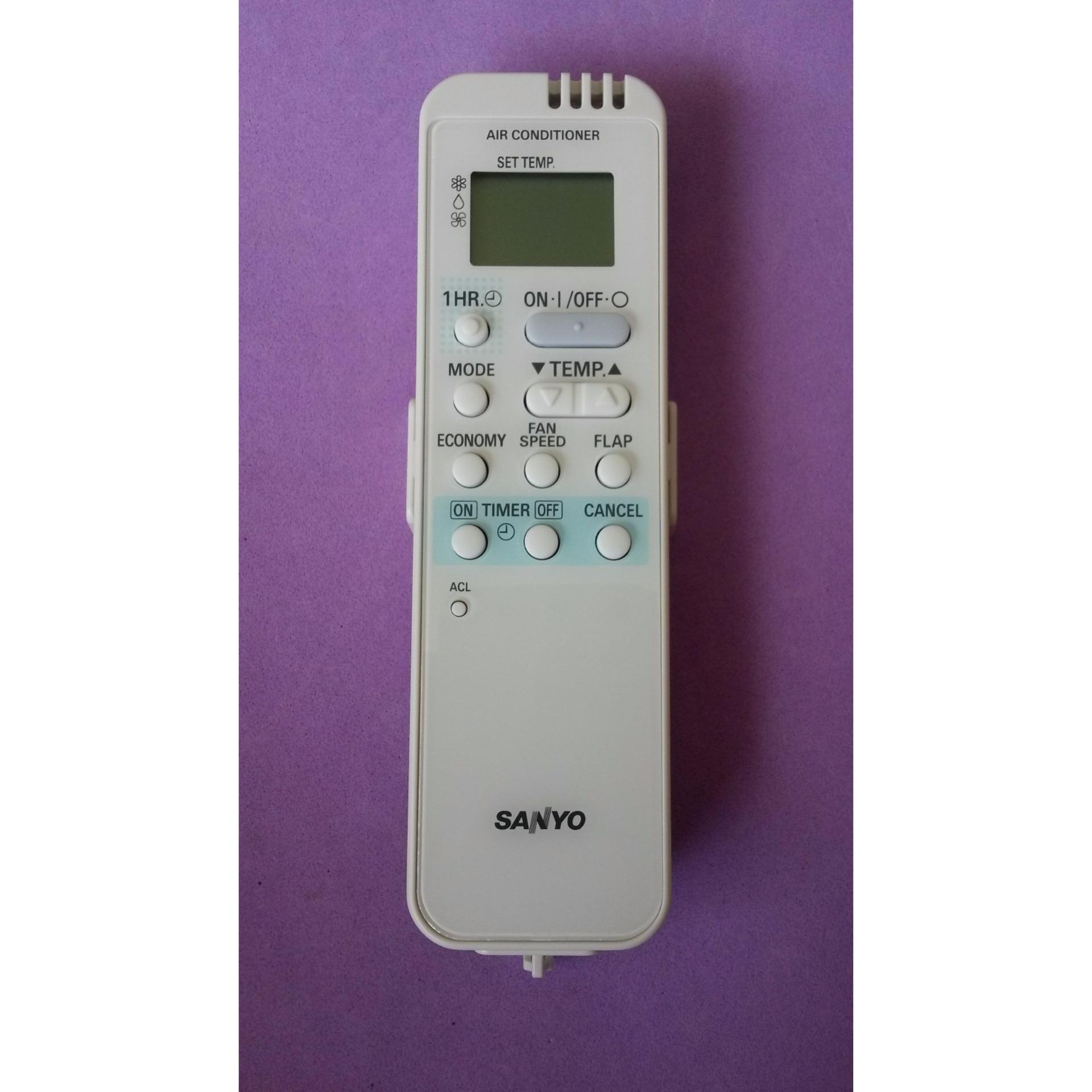 Điều khiển điều hòa sanyo (trắng)