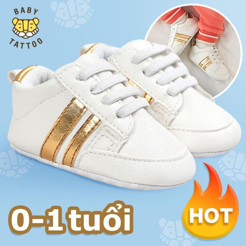 BABY TATTOO Giày tập đi đế mềm cho bé; Giày cho bé trai/bé bái; Thích hợp cho bé từ 0-1 tuổi, chống trơn trượt siêu dễ thương HOT giá rẻ
