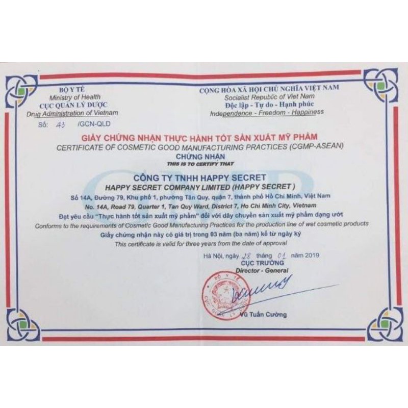 Top white chống lão hoá D6