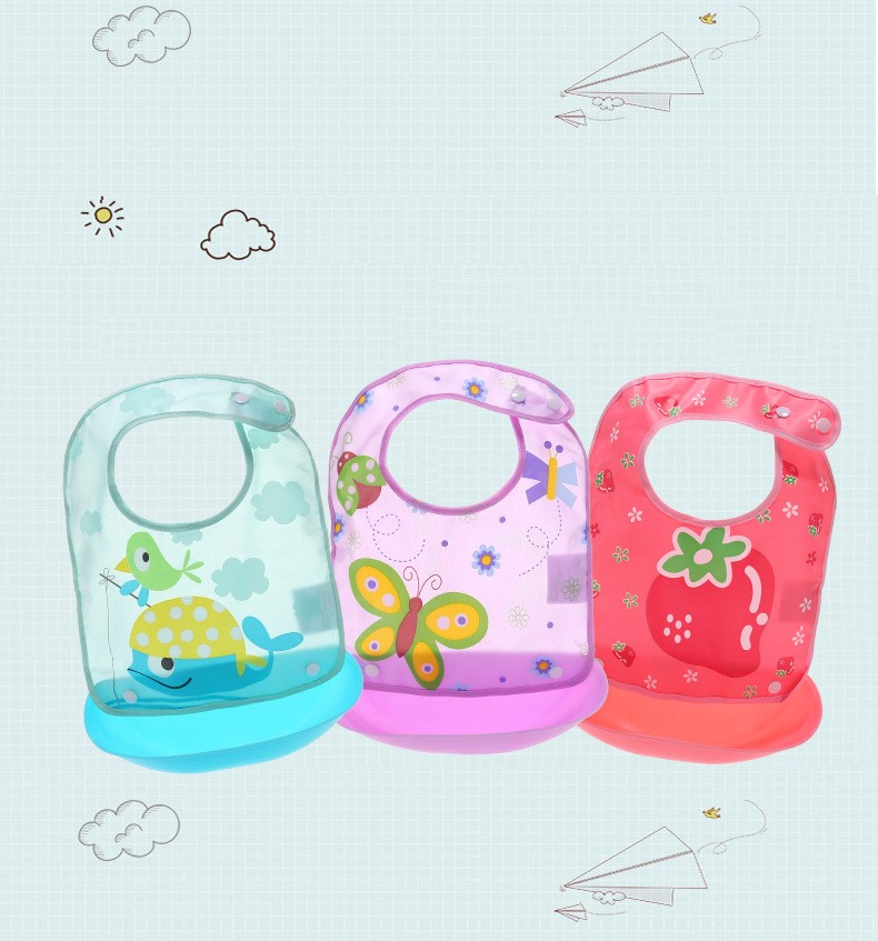 Yếm máng ăn dặm có thể tháo rời dễ vệ sinh an toàn với bé - Timikid Store - yếm silicone siêu mềm, yếm ăn dặm cho bé