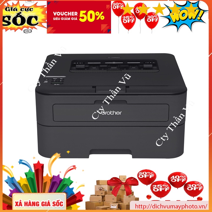 Used Brother HL-L2321d black and white laser printer with quick and convenient 2-sided printing INECO