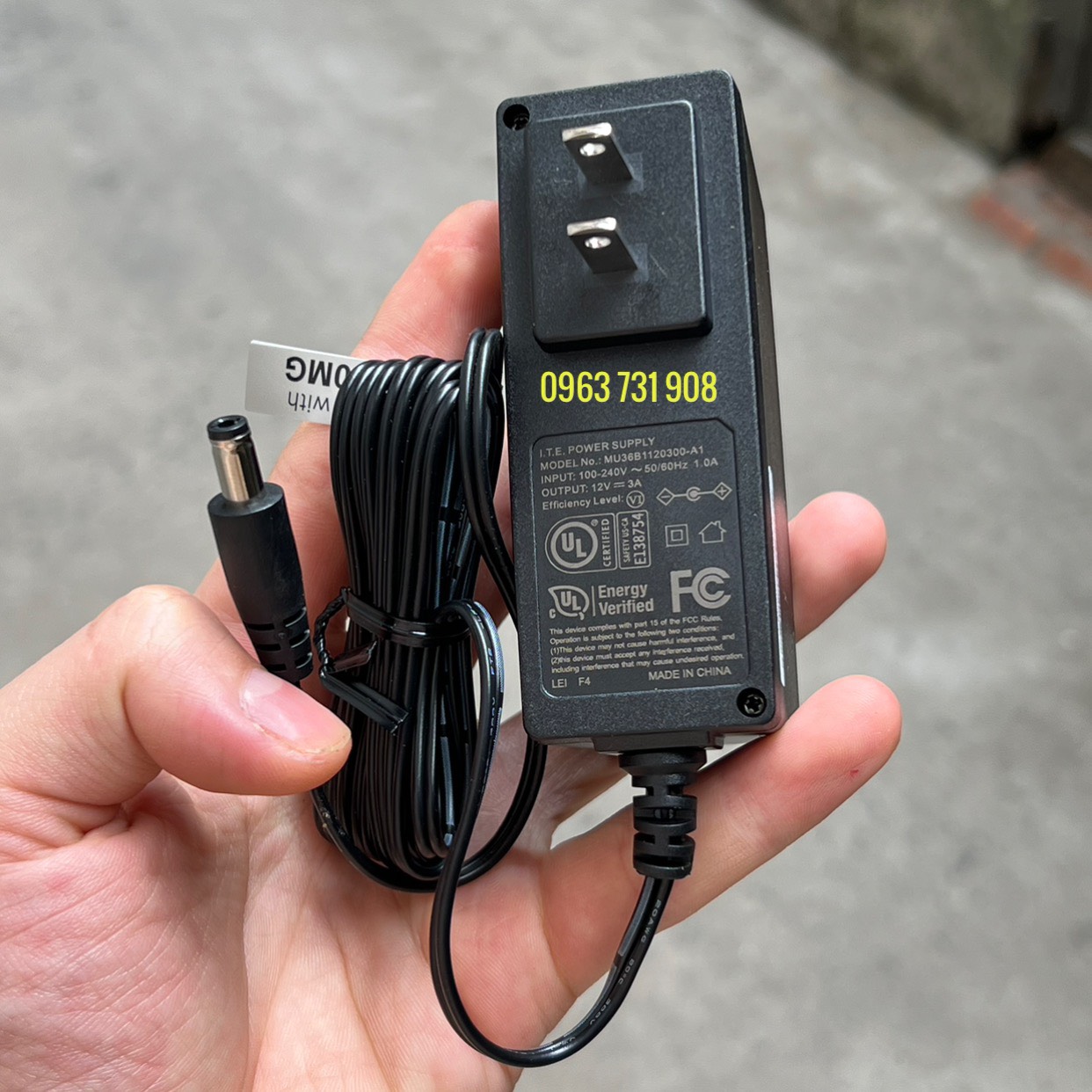 Nguồn đầu ghi camera 12V 3A