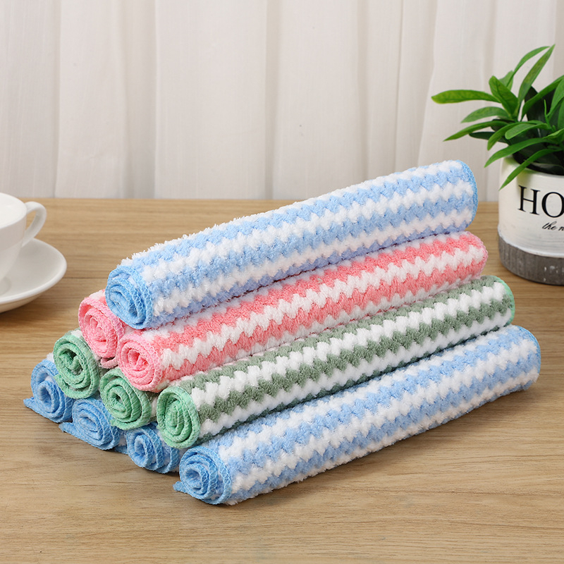 Khăn lau bếp san hô siêu thấm, lau bếp đa năng