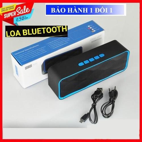 Loa Bluetooth SC208 phiên bản mới, Gọn nhẹ hơn Loa Bluetooth mini, loa di động giá rẻ hỗ trợ thẻ nhớ