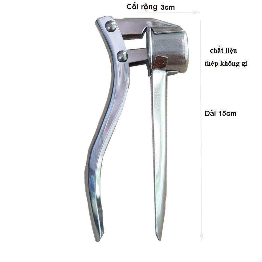 Dụng cụ ép tỏi INOX cao cấp Nhật bản