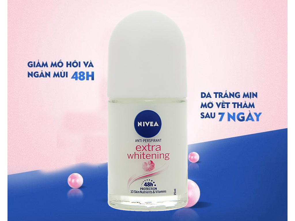 Lăn Khử Mùi Nivea Nội Địa Thái Lan 25ml/ 50ml