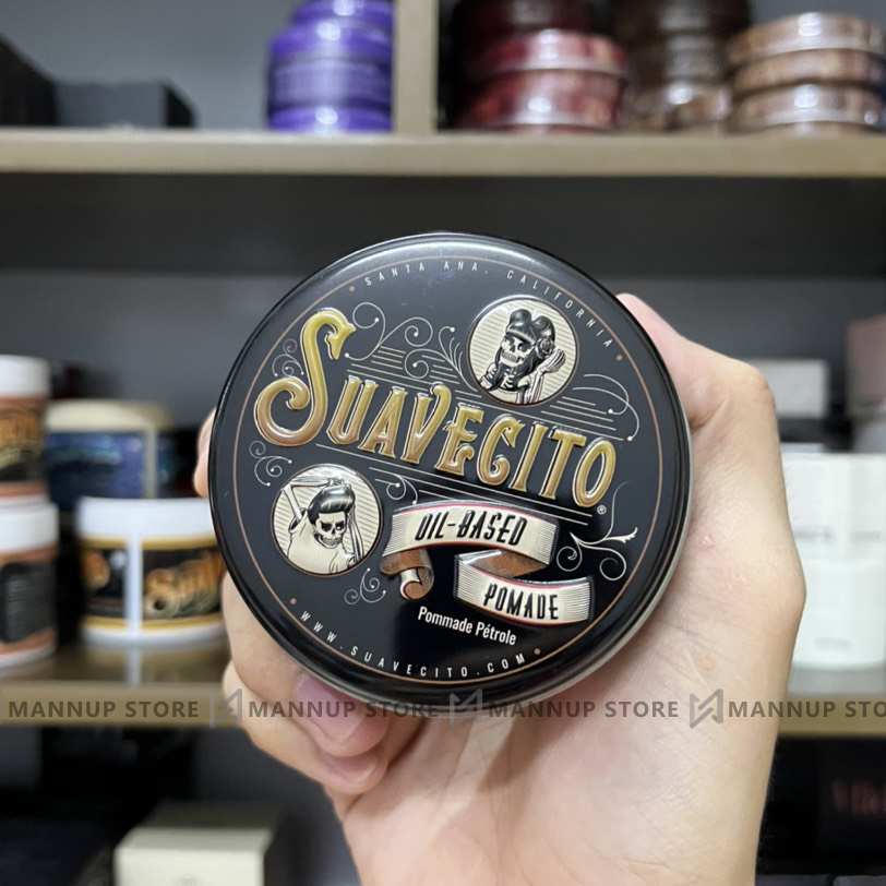 [HCM]Sáp Vuốt Tóc Suavecito Oil Based Pomade 85g
