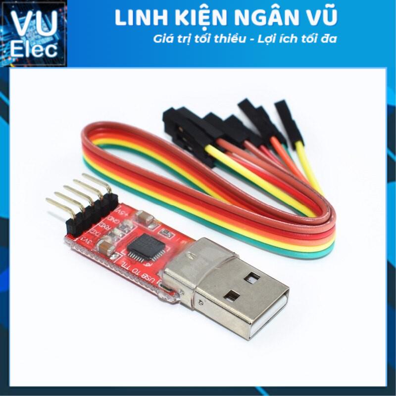 Mạch chuyển đổi com sang ttl cp2102 module usb to com cp2102