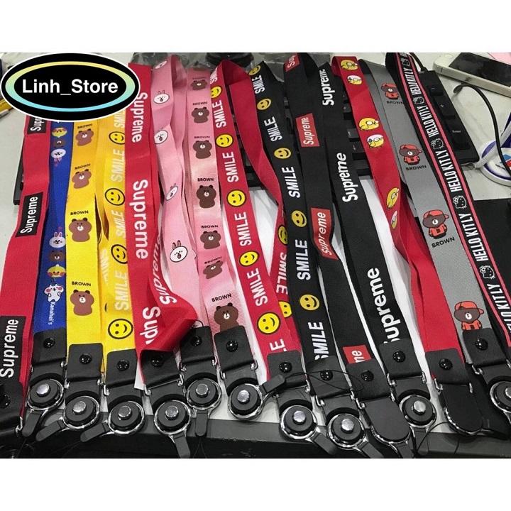 [SIÊU HOT] Dây Đeo Điện Thoại, Thẻ Strap Da Năng, Dẹt Dài