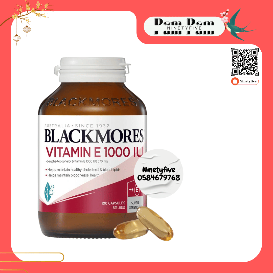 Vitamin E 1000IU Blackmores của Úc