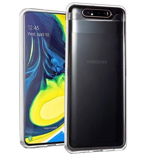 Ốp lưng Samsung A80 dẻo trong suốt (Loại dày đẹp)