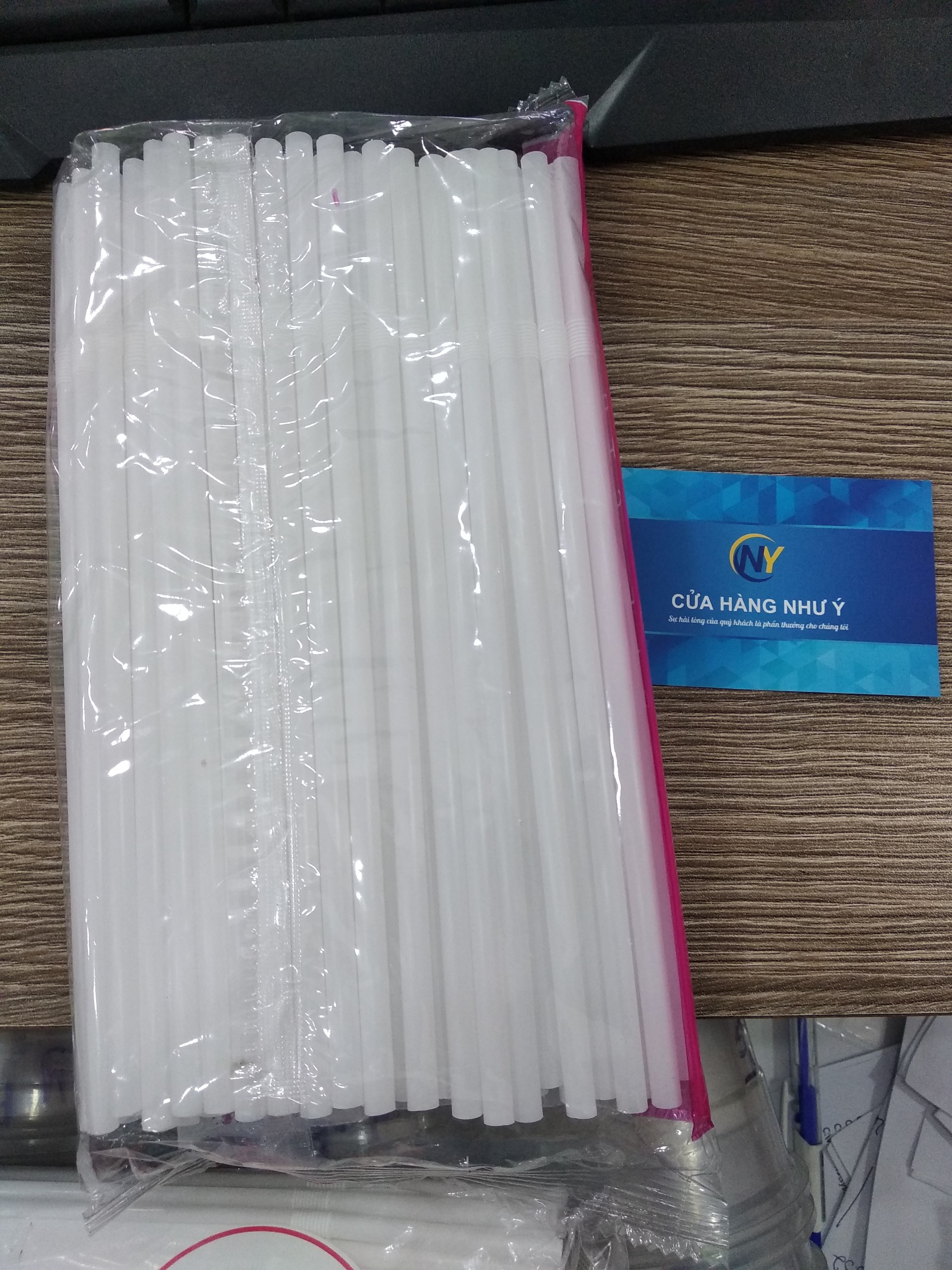SET 5 Gói Ống Cong Trắng phi 6 (uống nước ngọt, cafe)