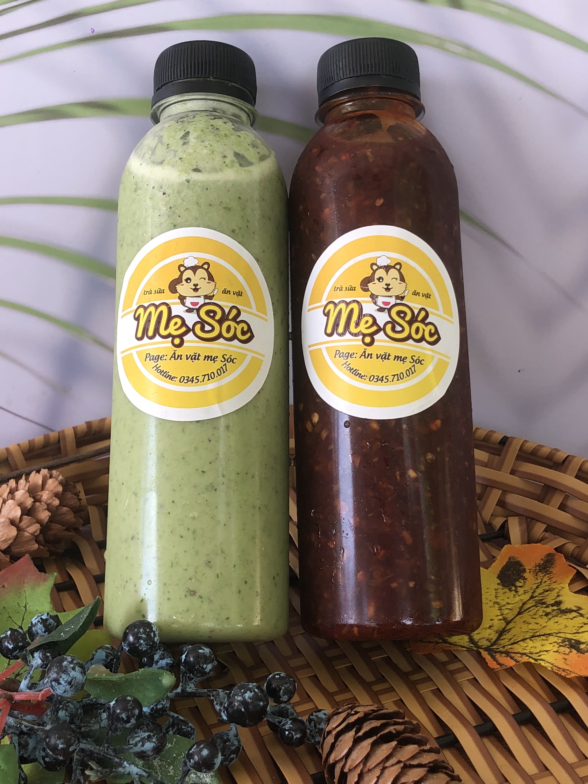 COMBO SỐT THÁI VÀ MUỐI CHẤM 330ML