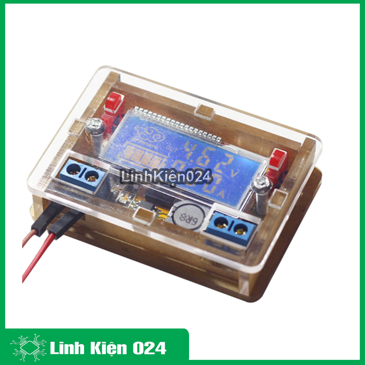 Module buck dc-dc lcd hiển thị điện áp - dòng điện vin 5v-23vdc mp2307