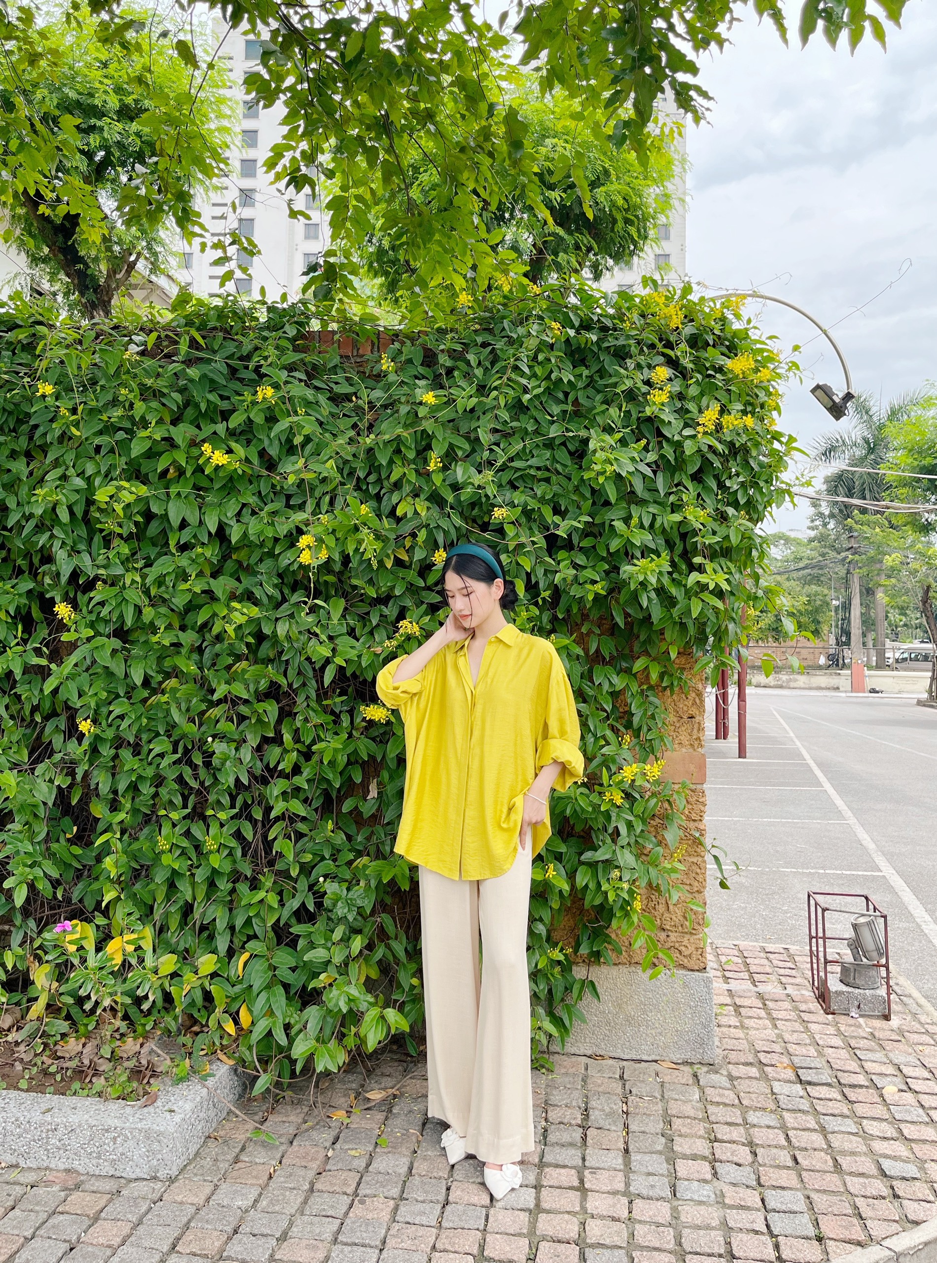 [Xéo Xọ] Anne Shirt (Lime)