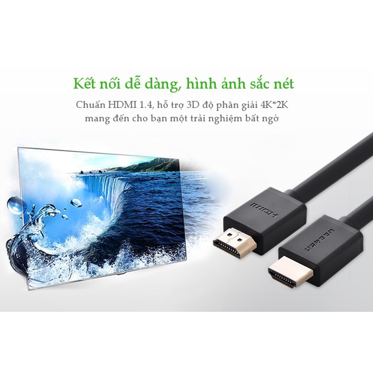 Cáp HDMI dài 2m Ugreen 10107
