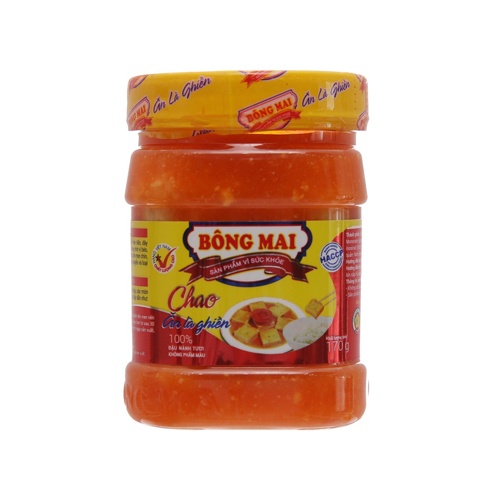 Chao Bông Mai hũ (170g)
