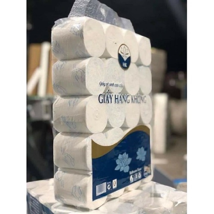 [HCM]COMBO 10 CUỘn GIẤY VỆ SINH HÀNG KHÔNG