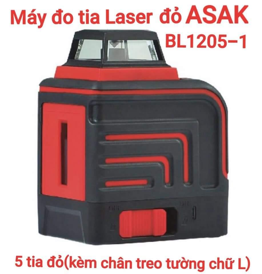 MÁY ĐO MỨC CÂN BẰNG TIA LASER ĐỎ (TREO TƯỜNG) ASAK BL1205-1