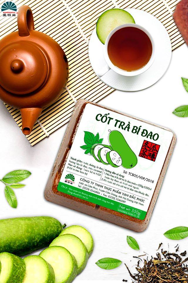 Cốt trà bí đao Wonderful gói 600g