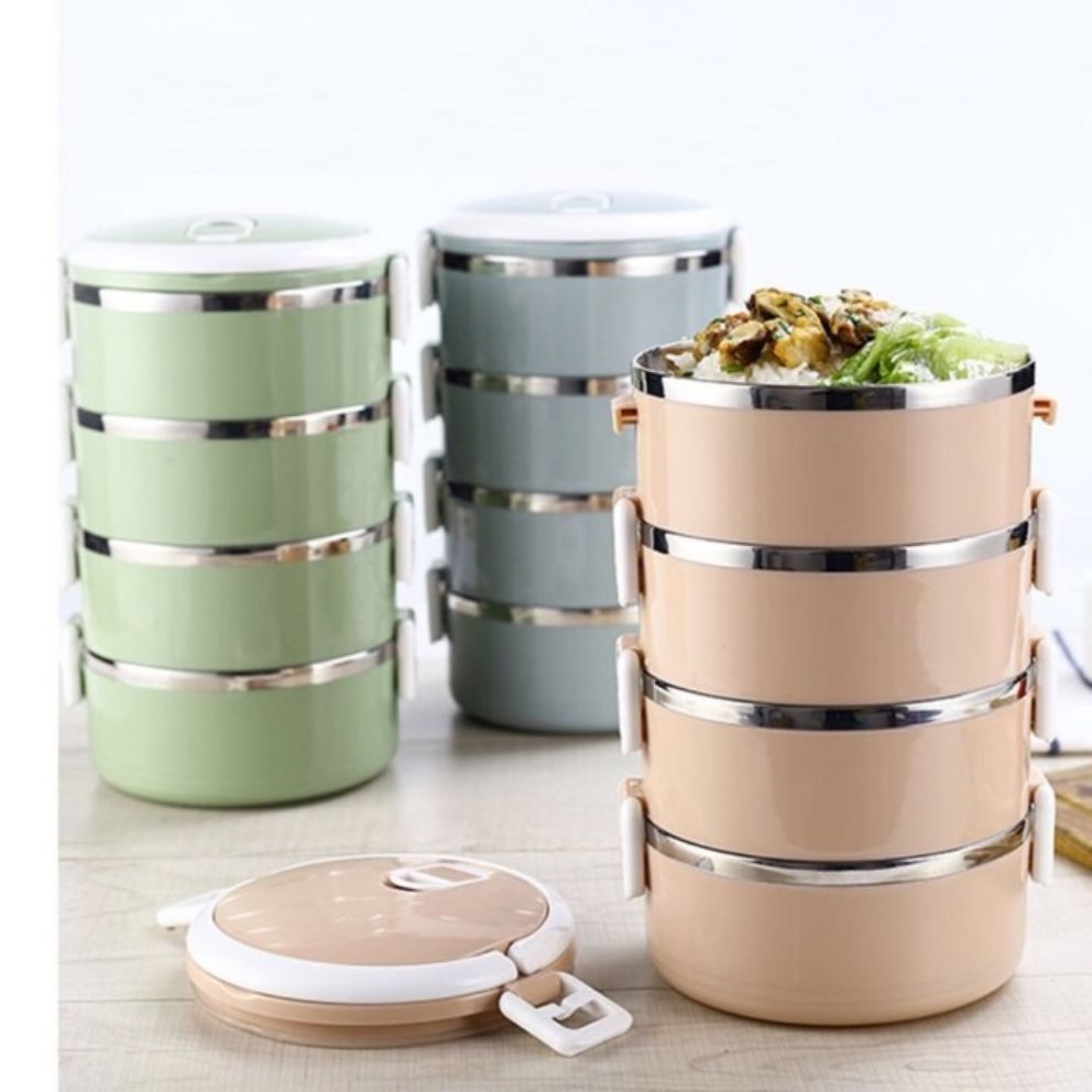 Cặp lồng lúa mạch 4 tầng