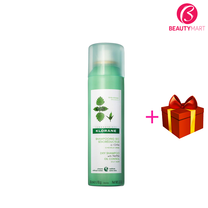 Dầu gội khô Klorane Oily Control cho tóc dầu