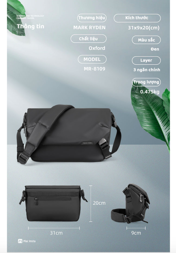 Smart Store - Túi đeo chéo thời trang Mark Ryden – BANDOLERA