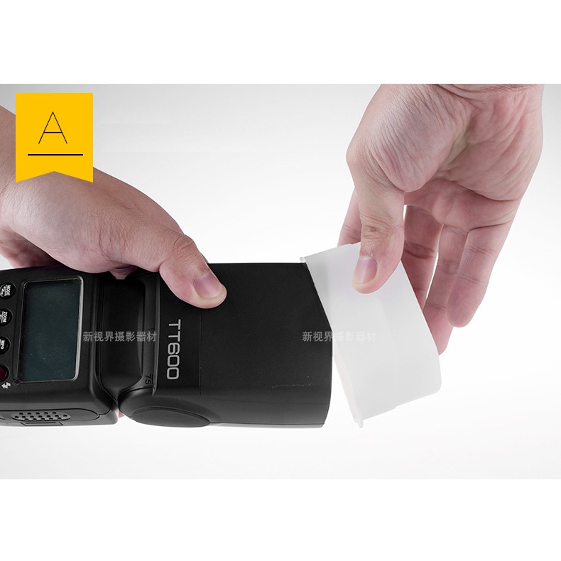 Tản sáng Omni bounce cho flash speedlite
