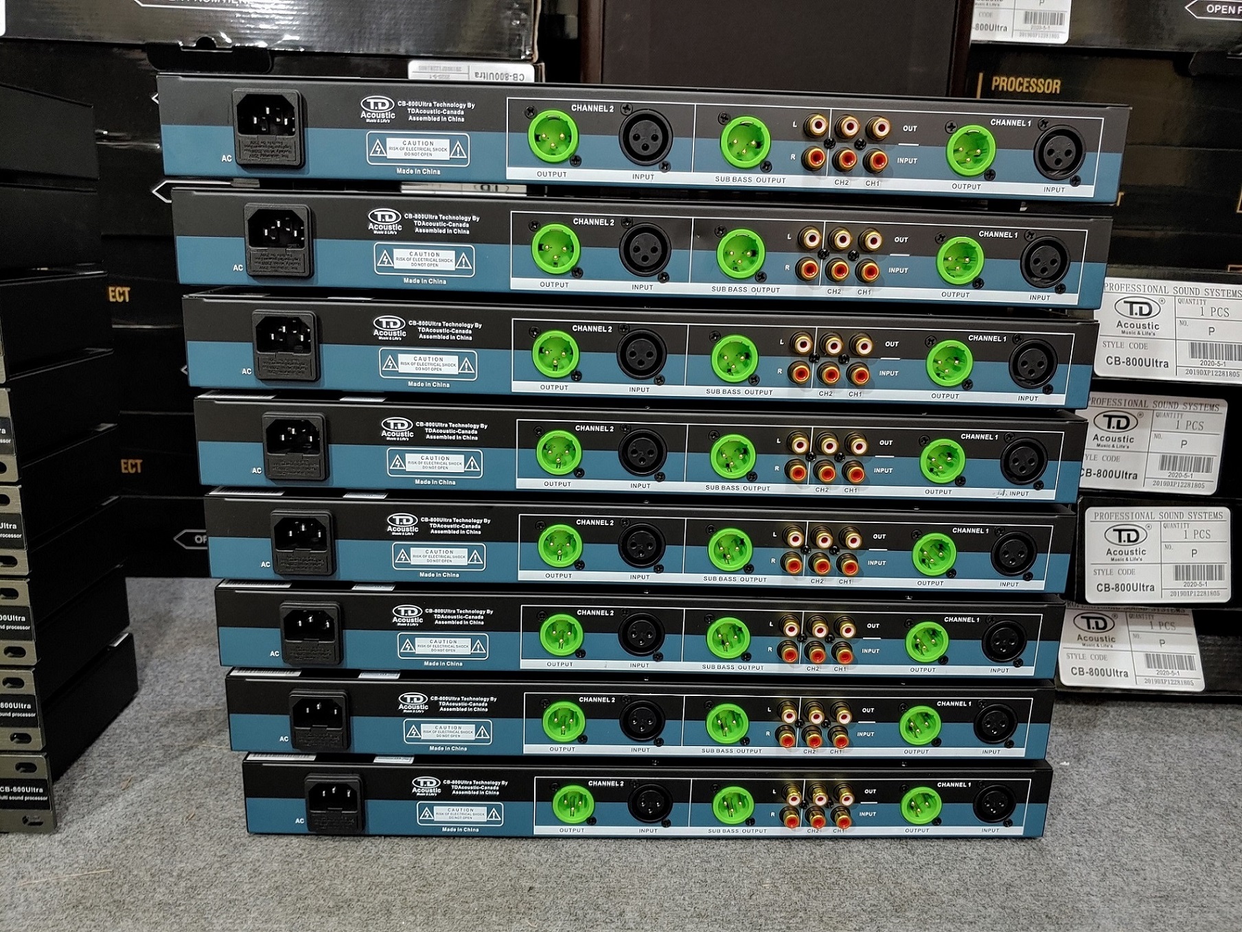 Nâng tiếng TDacoustic CB800 Ultra hàng mới