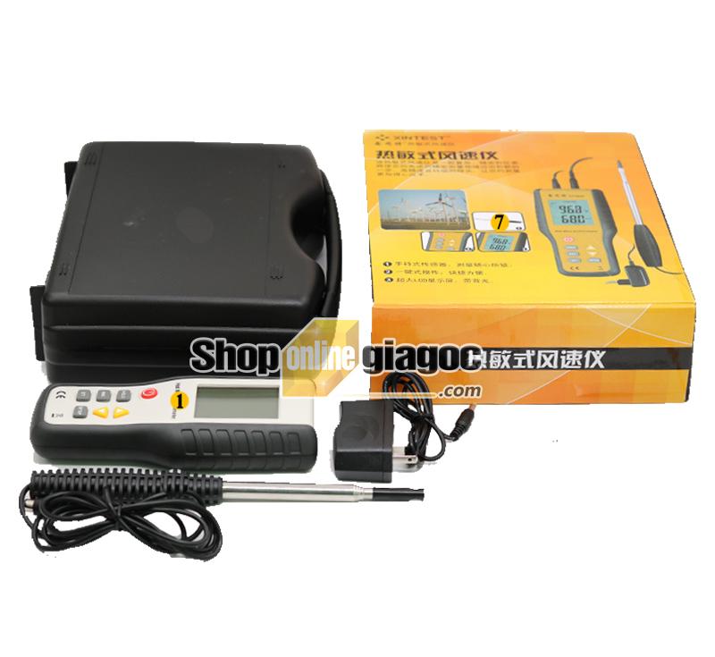 [HCM] Máy Đo Tốc Độ Lưu Lượng Gió Nhiệt Độ Gió HT9829